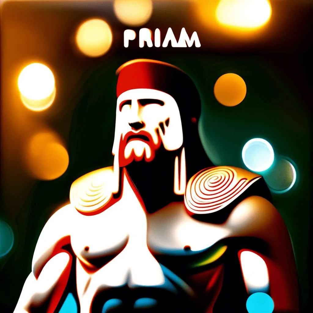 Príamo: El Poderoso Dios de la Mitología Griega