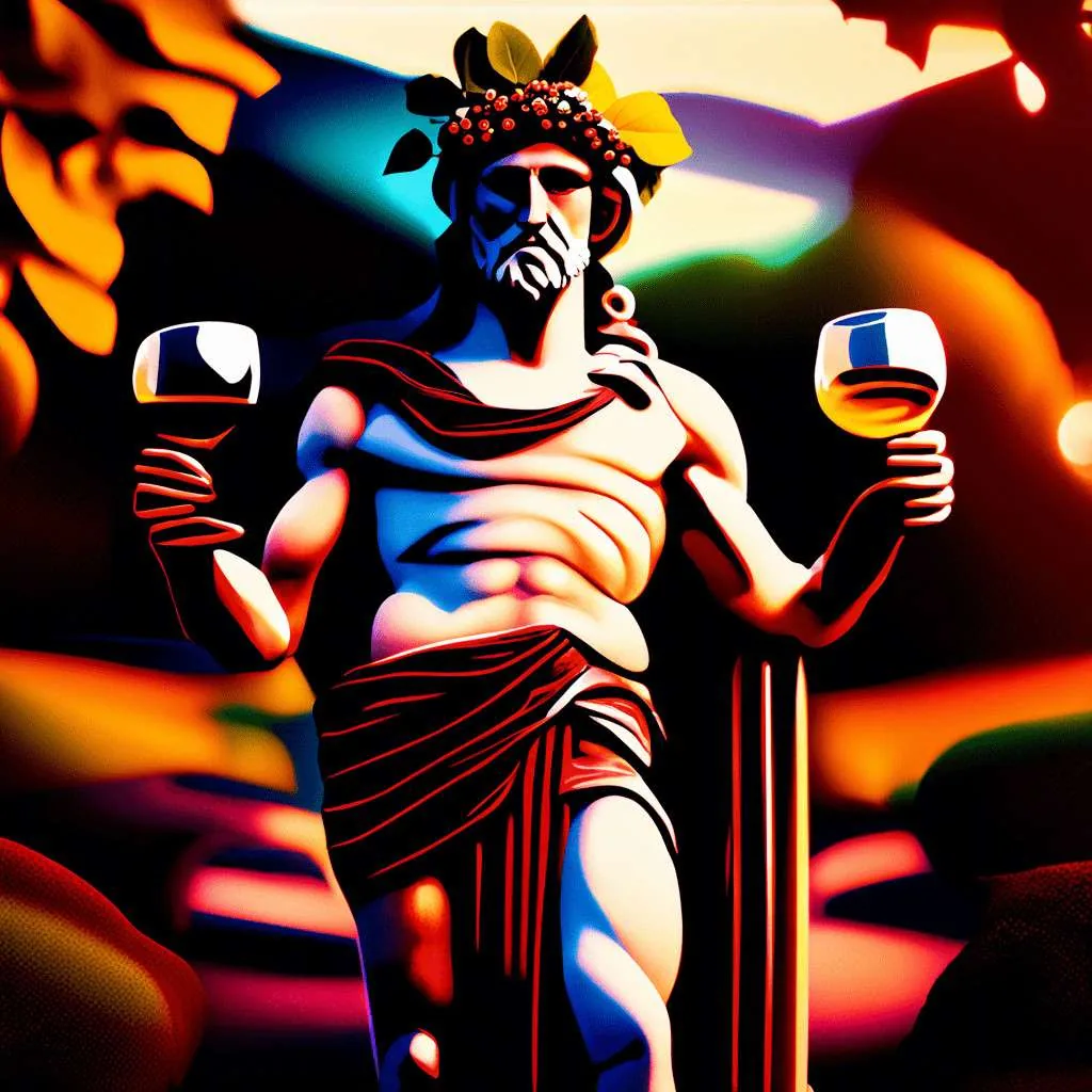 Dioniso, el dios del vino y la exaltación en la mitología griega