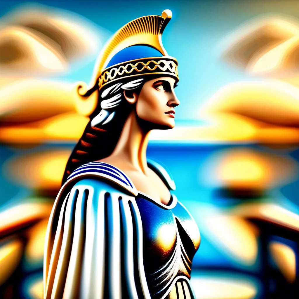 Galene: La Serenidad de los Mares en la Mitología Griega