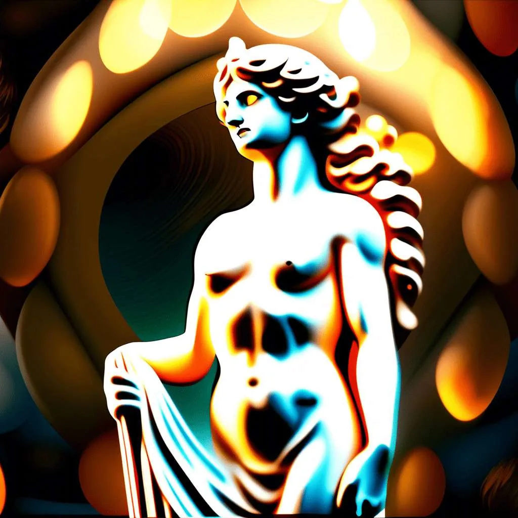 Hermafrodito, dios de la mitología griega