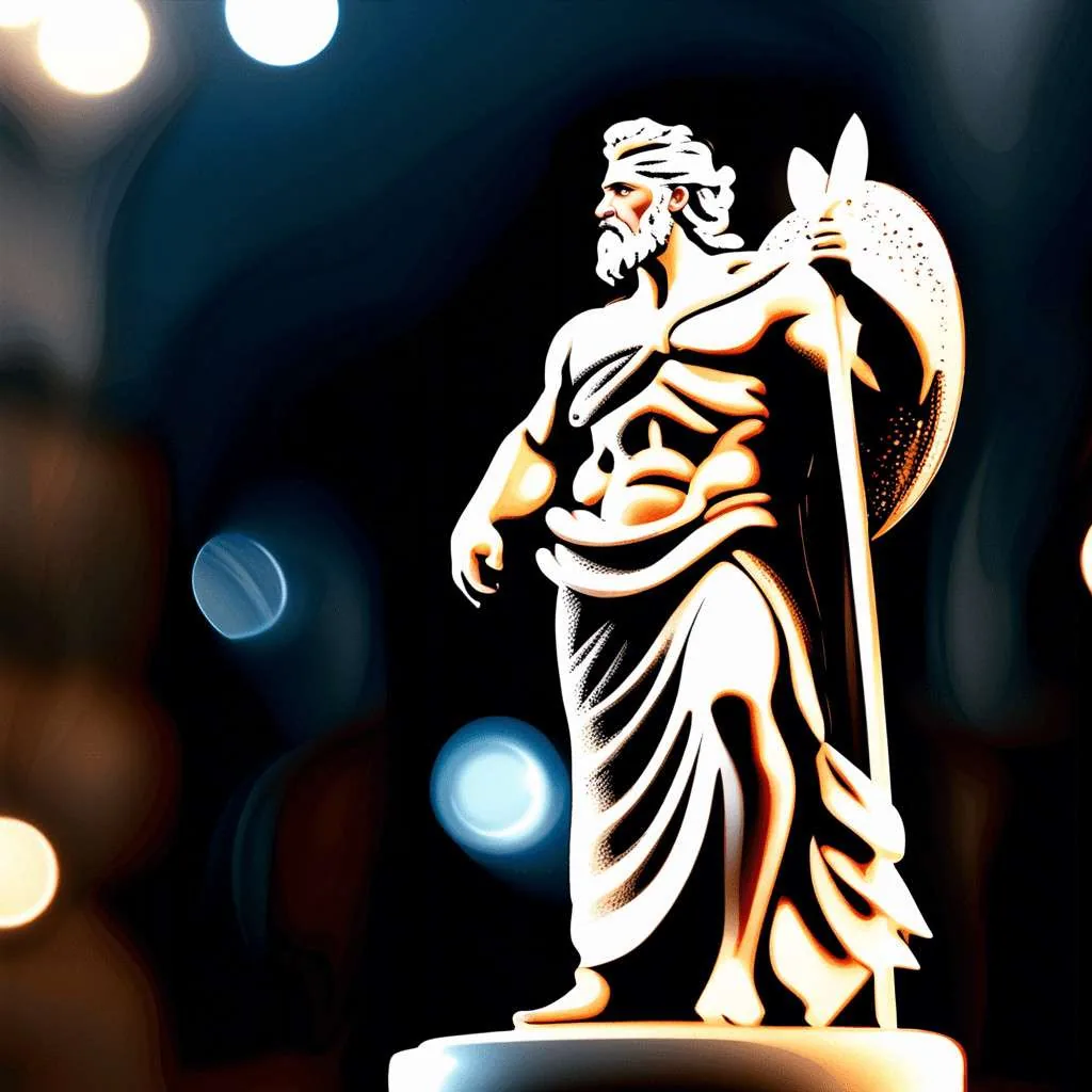 Zeus, dios del Olimpo
