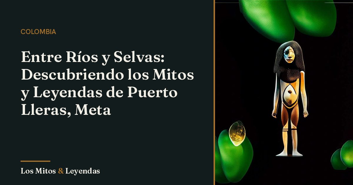 Mitos y Leyendas de Puerto Lleras Meta Colombia al Descubrir